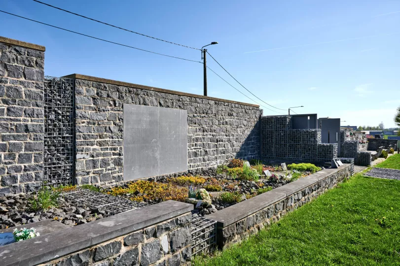 Mur cimetière Ciney