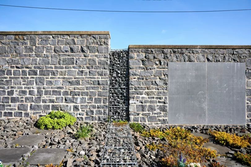 Mur cimetière Ciney